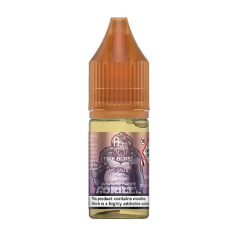 Pink Burst Nic Salt E-Liquid R and M Tornado Salts By Fumot 10ml